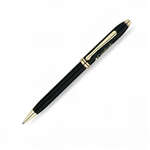 Business Pens - Cross Townsend Black Lacquer/23 Karat Gold Plated Ball-Point Pen