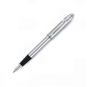 Custom Promotional Cross Townsend Lustrous Chrome Fountain Pen