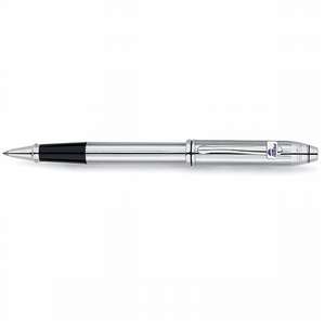 Cross Townsend Lustrous Chrome Selectip Rolling Ball Pen 