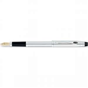 Cross Century II Lustrous Chrome Fountain Pen 