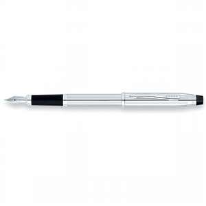 Custom Promotional Cross Century II Lustrous Chrome Fountain Pen
