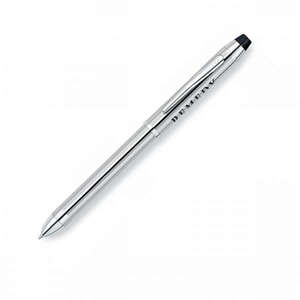 Custom Promotional Cross Tech3 Lustrous Chrome Multi-Function Pen