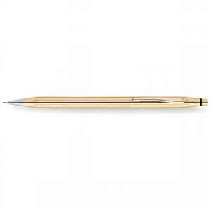 Custom Promotional Cross Classic Century 18 Karat Gold 0.5mm Mechanical Pencil
