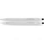 Business Pen & Pencil Sets - Cross Classic Century Lustrous Chrome Ball-Point Pen and 0.5mm Pencil Set