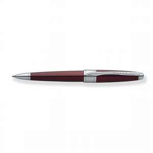 Custom Promotional Cross Apogee Titian Red Lacquer Ball-Point Pen