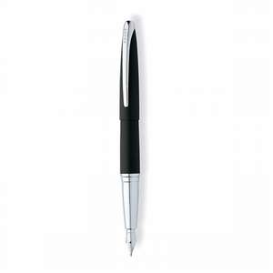 Custom Promotional Cross ATX Basalt Black Fountain Pen