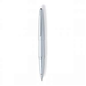 Custom Promotional Cross ATX Matte Chrome Selectip Rolling Ball Pen