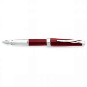 Custom Promotional Cross Aventura Fire Engine Red Fountain Pen