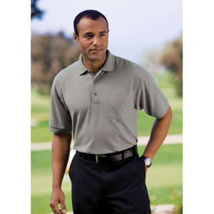 Port Authority - Silk Touch Pique Knit Sport Shirt w Pocket 