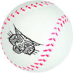 Custom Round & Shaped Stress Balls - Baseball Shaped Stress Ball