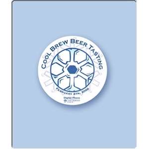 Custom Promotional 4" Paper Coaster with Underside Lamination