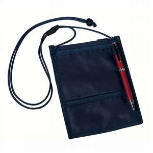Crystal Line Neck Wallet