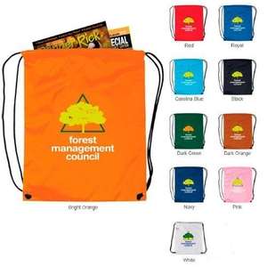 Nylon Drawstring Backpack 