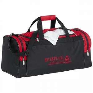 Custom Promotional Color Accent Club Duffle