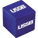 Promotional Round & Shaped Stress Balls - Cube Stress Releiver