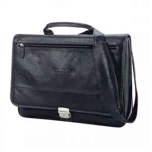 Custom Promotional Chairman Leather Brief
