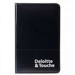 Custom Promotional Script Zippered Jr. Padfolio