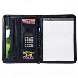 Custom Promotional Allura Zip Calculator Folder