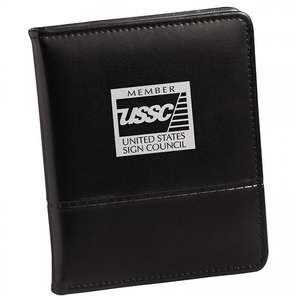 Custom Promotional Script Large Business Card Album