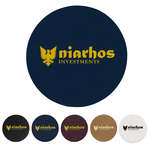 Custom Coasters - Round Leather Coaster
