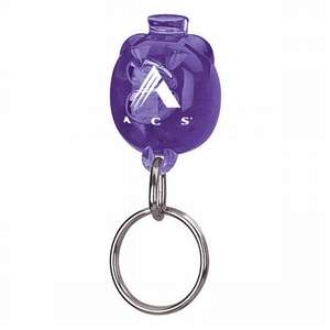 The Bank'r Key Tag Purple, Translucent