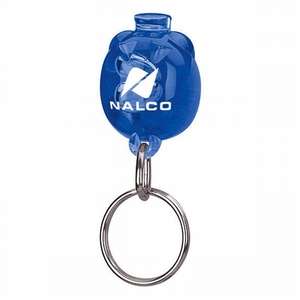 The Bank'r Key Tag Blue, Translucent