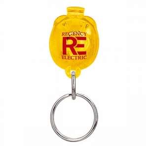 The Bank'r Key Tag Yellow, Translucent
