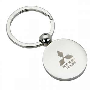 Custom Promotional Shiny Round Keyholder