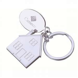 Custom Promotional House Tag Keyholder