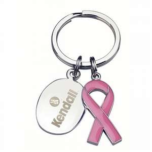 Custom Promotional Awareness Ribbon Keyholder