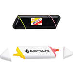 Logo Writing Instruments - Two Color Highlighter