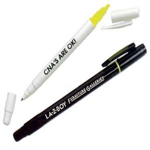 Custom Promotional Dual Tip Pen Highlighter