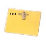 Wholesale Badge Holders - Badge Pin Holder with Bulldog Clip and Pin