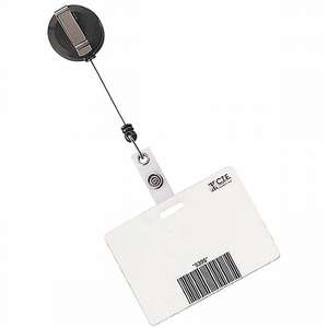 Retractable Badge Holder with Side Clip