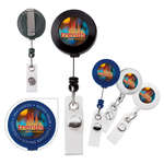 Customized Badge Reels - Retractable Badge Holder with Side Clip