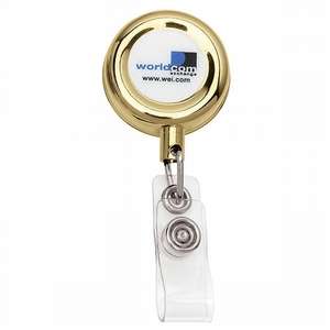 Custom Promotional Metal Retractable Badge Holder