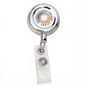Metal Retractable Badge Holder 