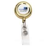 Personalized Lanyards, Badges & Bracelets - Metal Retractable Badge Holder