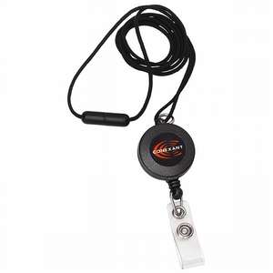 Retractable Badge Holder with Neck Cord