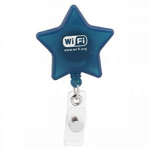 Shooting Star Retractable Badge Holder