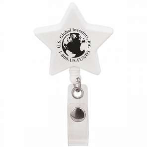 Shooting Star Retractable Badge Holder
