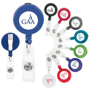 Custom Promotional Promo Retractable Badge Holder