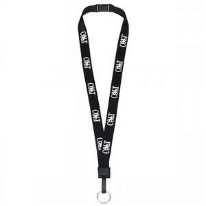 3/4 Inch Breakaway Lanyard with Key Ring