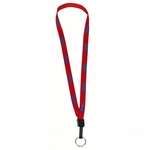 Promotional Economy Lanyards - Lanyard with Key Ring - 1/2"