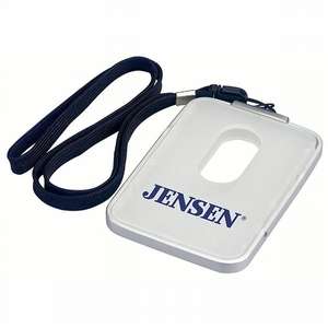 Swivel Business Card Holder with Lanyard