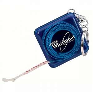 Custom Promotional Square Tape Measure Keyholder