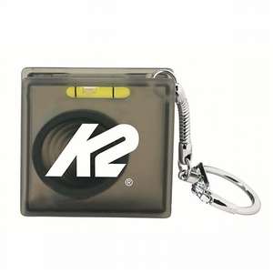 Custom Promotional Square Tape Measure Level Keyholder