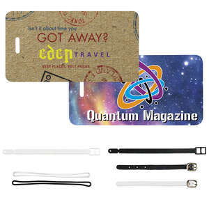 Custom Promotional Spectra Luggage Tag