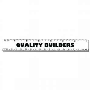 Custom Promotional Seven-Inch Wide Molded Ruler