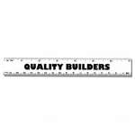 Promotional Rulers - Seven-Inch Wide Molded Ruler